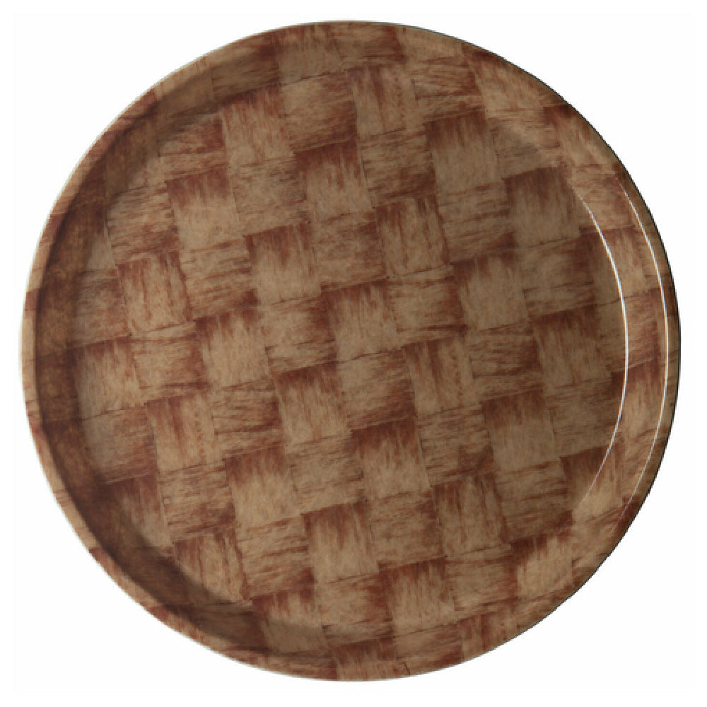Round cafeteria tray