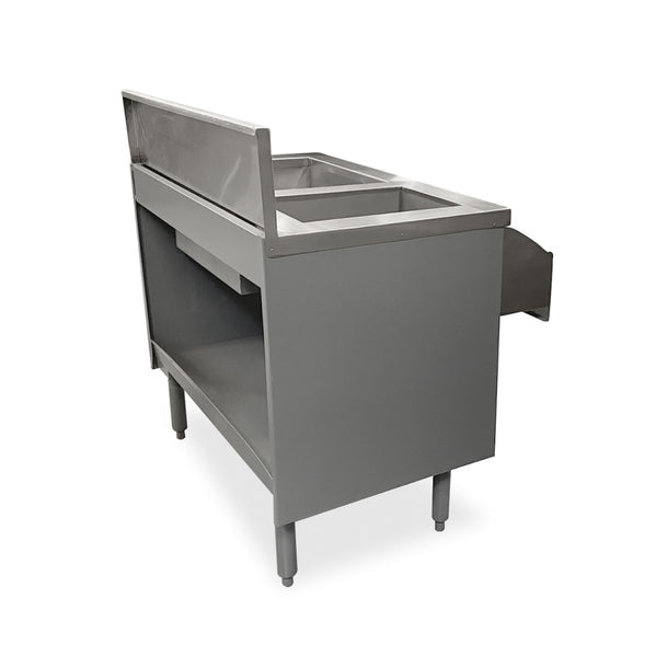 Sink with bar style handrail