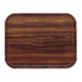 Teak wood grain buffet tray